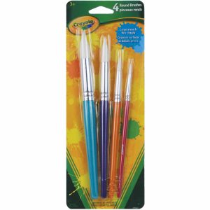 Round Crayola Brushes (4)