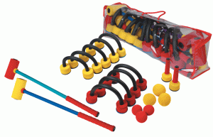 Jeu de croquet en mousse