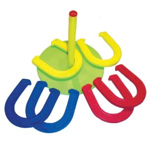 Jeu de fers à cheval en mousse