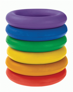 Ensemble d'anneaux de caoutchouc (6)