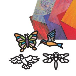 Stained Glass Frames and Craft Paper