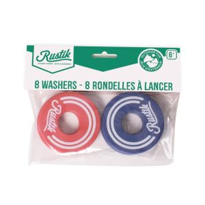 8 throwing washers (refill)