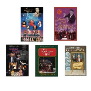 Economical Set of 5 Lawrence Welk DVDs