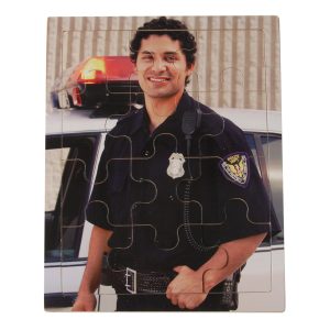 Wooden Puzzle – Police Officer
