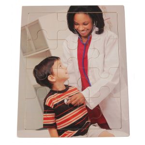 Wooden Puzzle – Doctor