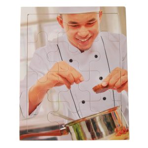 Wooden Puzzle – Chef