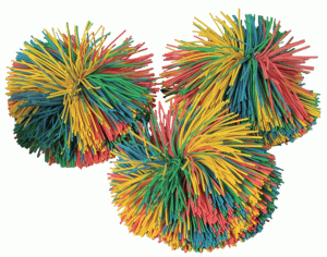 Balle Coosh multicolore (unité)