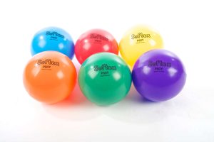 Vinyl Balls 7.6cm Color Set of 6