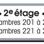 Plaque directionnelles 24 x 8 po (61 x 20,3 cm)