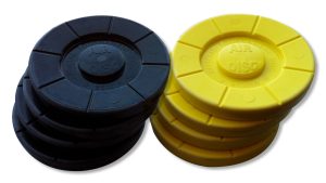 Set of 8 Accreditated Shuffleboard Disks