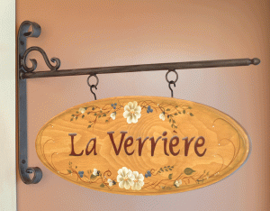 Support en fer forgé 22'' X 13'' (56 x 33 cm)