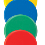 Rounded Corners Foam Discs (6)