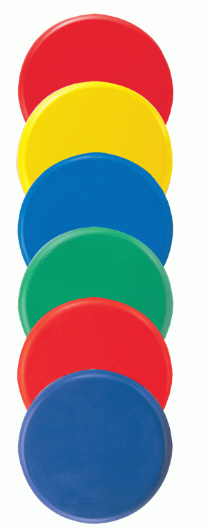 Disques de lancer en mousse (6)