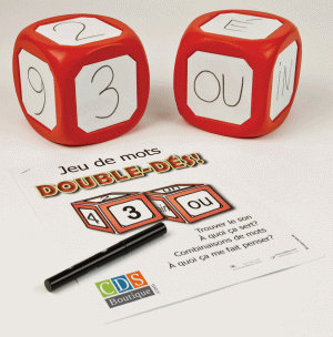 Le jeu de mots Double-Dés