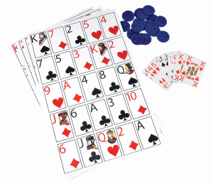 Jeu de BINGOKEO plastifié