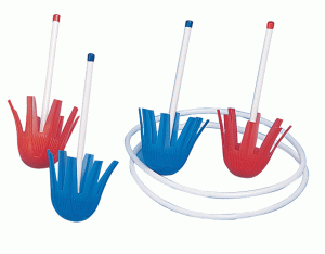 Jeu de lancer de poids