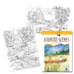 Scènes de campagne - Cahiers à colorier