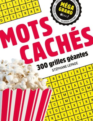 Mots cachés - 300 grilles géantes