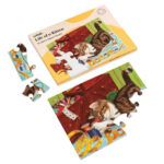 Giant Adapted Jigsaw Puzzle - Cat ( 13 pcs)