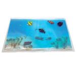 Grand aquarium de gel