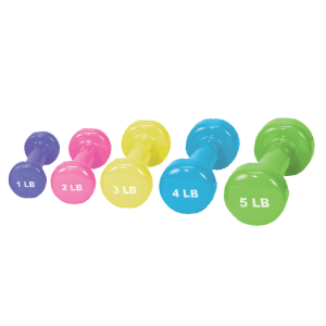 Poids recouverts de vinyle