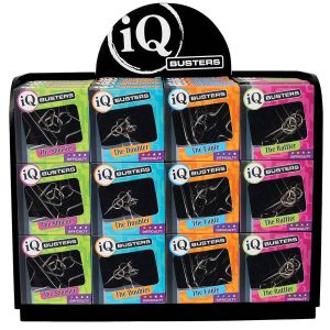 Metal Loop Brain Teasers - IQ Buster Assorted Colours