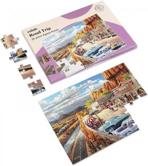35-pce Adapted Puzzle - Road Trip/Relish