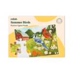 13-Pce Adapted Puzzle - Summer Birds