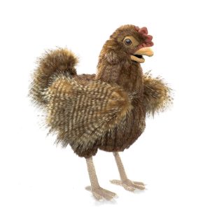 Poule rousse - Marionnette