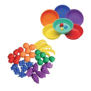 Sorting bowls and fruit kit