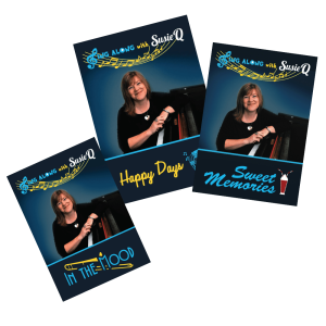 Set 4 - Sing Along with Susie Q - Set of 3 DVDs!