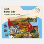 100 pce Adapted Puzzle – Farm Life/Relish