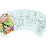 llustrations à colorier - Vie quotidienne (12)