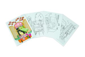 llustrations à colorier - Vie quotidienne (12)