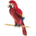 Marionnette Perroquet Écarlate