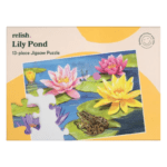 13-pcs Adapted Puzzle - Lily Pond
