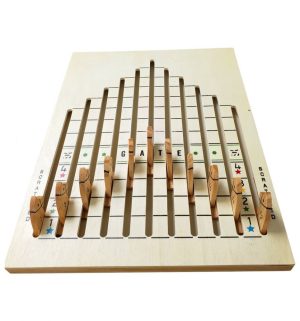 Course de chevaux sur table