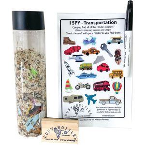 Bouteille cherche et trouve - transportation