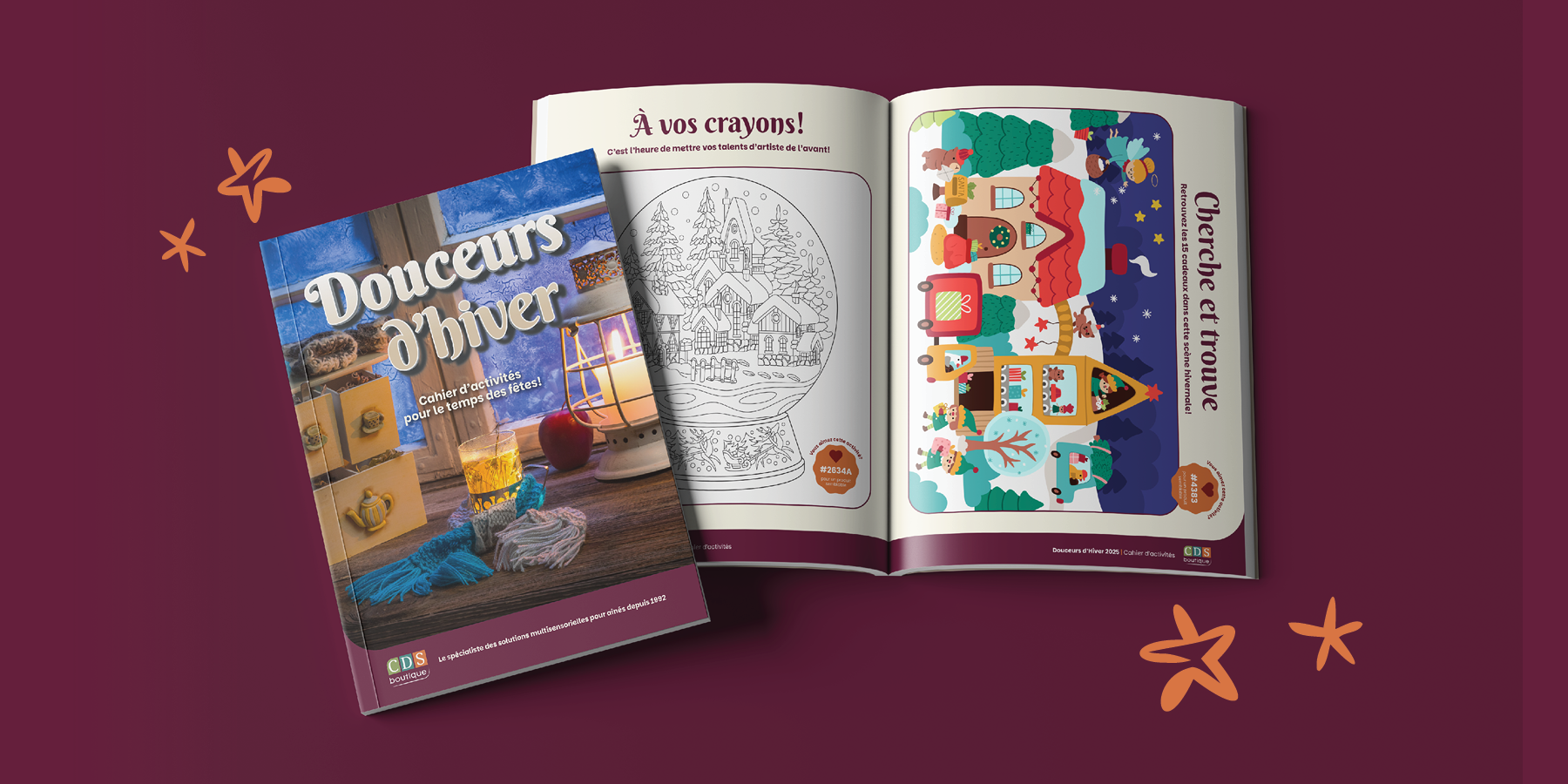 Cahier d'activites - Fêtes 2025