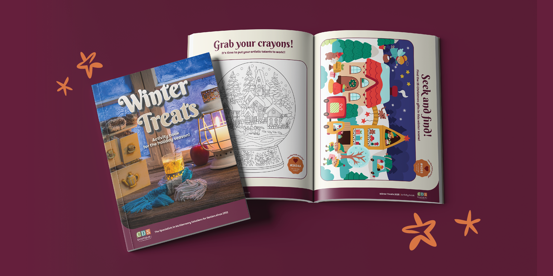 Free Activity Book - Holidays 2025